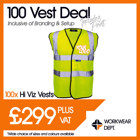 100 Vest Deal - only £2.99 each