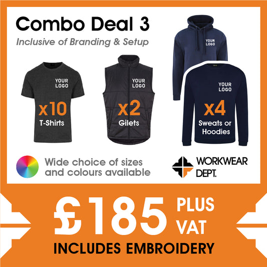Combo Deal 3 - FROM ONLY £165