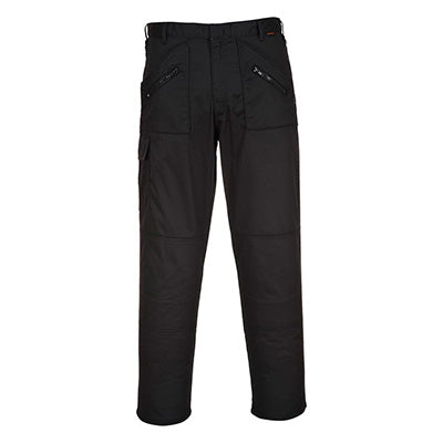 Portwest Action Trousers S887 - Black - 36R - Last Pair - Sale