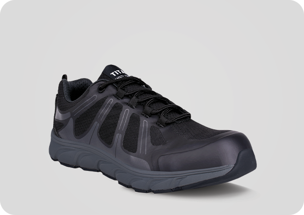 Titan Bullet Metal-Free Safety Shoe - Black