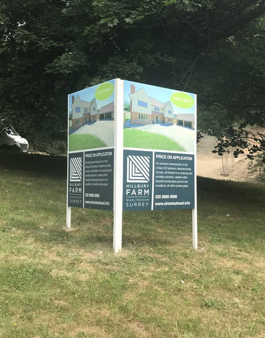 Commercial Estate Agent Boards