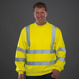 YK030 Hi-vis sweatshirt (HVJ510)