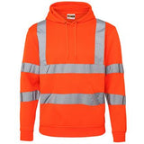 High-visibility hoodie