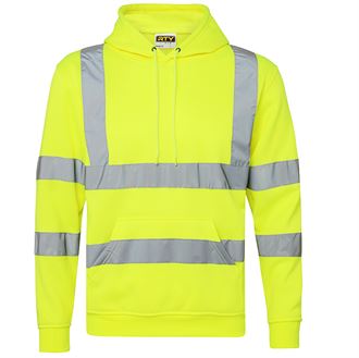 High-visibility hoodie