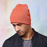 Knitted Turn-Up Beanie