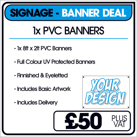 Banner Deal - Choose your quantity