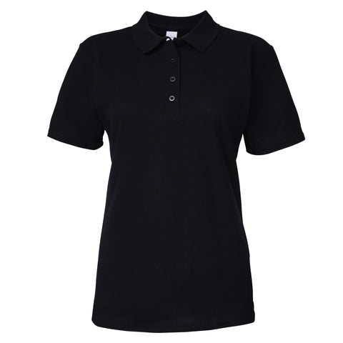 GD018 Women's softstyle double piqué polo