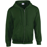 GD058 Heavy Blend™ full zip hooded sweatshirt