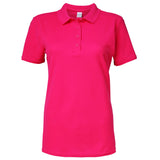 GD018 Women's softstyle double piqué polo