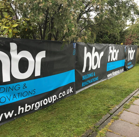 Heras Panel Mesh Banner - Breathable