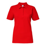 GD018 Women's softstyle double piqué polo