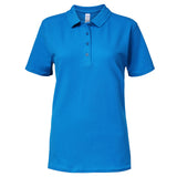 GD018 Women's softstyle double piqué polo