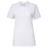 GD018 Women's softstyle double piqué polo