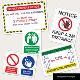 COVID-19 Coronavirus protection signage pack