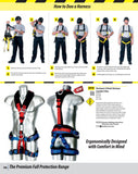 Portwest FP19 4 Point Comfort Plus Fall Arrest & Suspension Harness