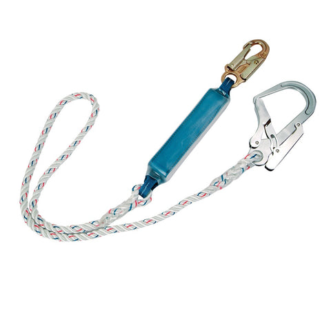 Portwest FP23 Single Ended Scaffolding Fall Arrest Lanyard