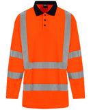 ProRTX RX715 Long Sleeve Hi-vis polo shirt
