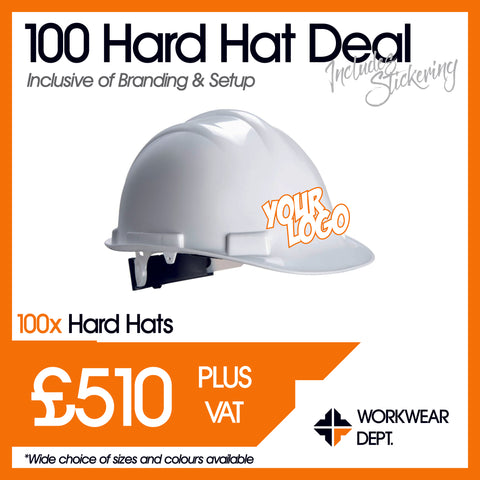100 Hard Hat Deal - only £5.10 Each