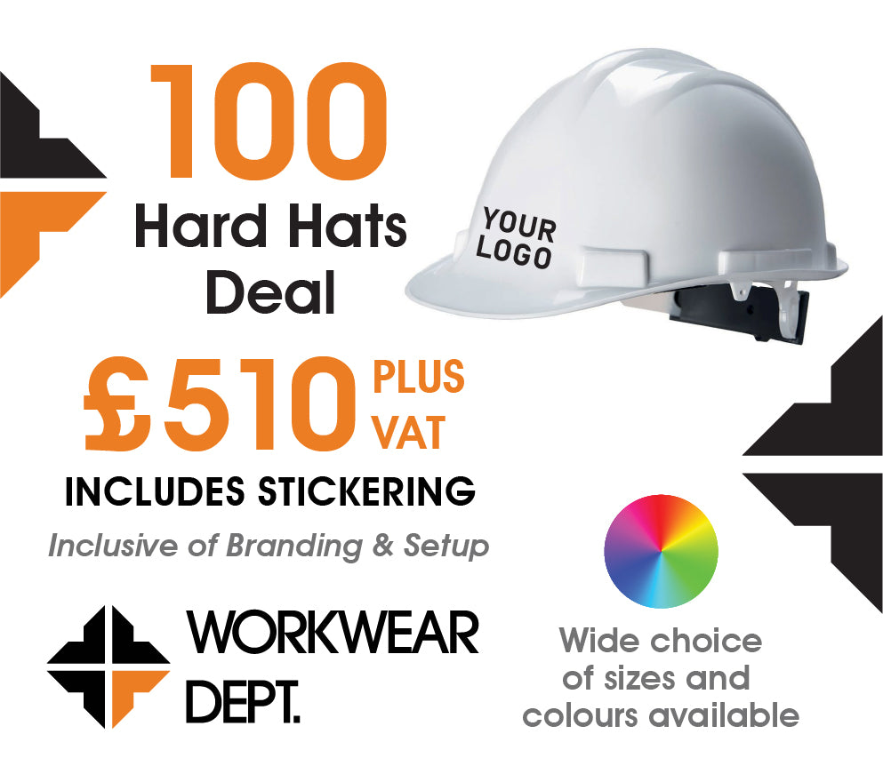 100 Hard Hat Deal - only £5.10 Each