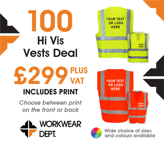 100 Vest Deal - only £2.99 each