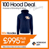 100 Hoodie Deal - only £9.95 each