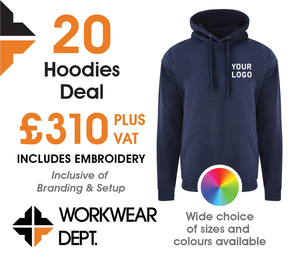 20 Hoodie Deal - From only £14.95 each