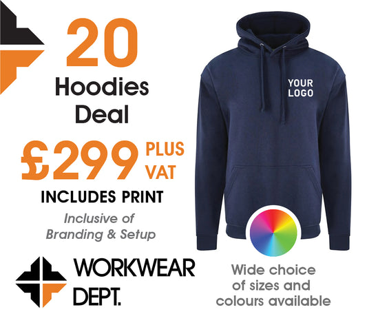 20 Hoodie Deal - From only £14.95 each