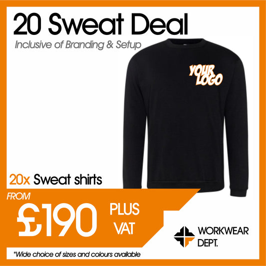 20 Sweat Deal - only £9.50 each
