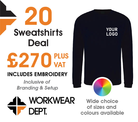 20 Sweat Deal - From only £12.50 each