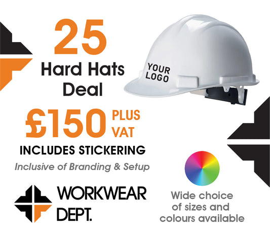 25 Hard Hat Deal - only £6.00 Each