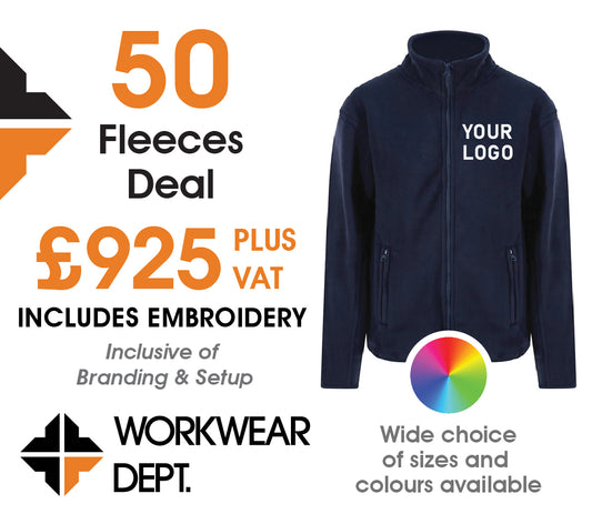 50 Fleece Deal - only £18.50 each