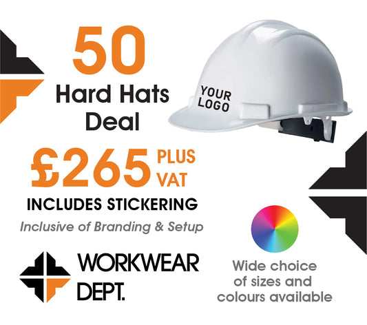 50 Hard Hat Deal - only £5.30 Each