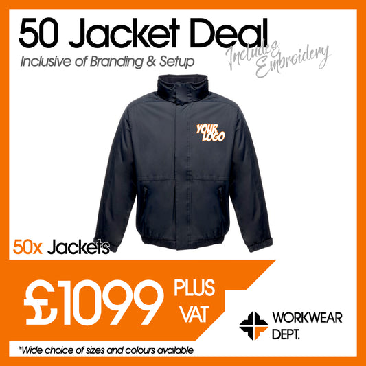 50 Jacket Deal - only £21.98 each