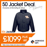 50 Jacket Deal - only £21.98 each