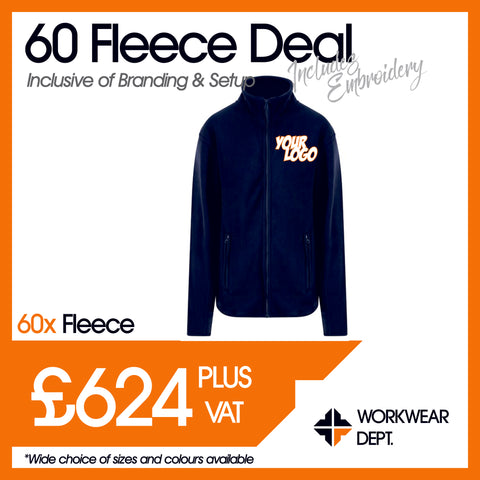 60 Fleece Deal - only £10.40 each