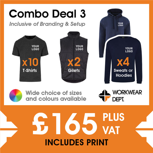 Combo Deal 3 - FROM ONLY £165