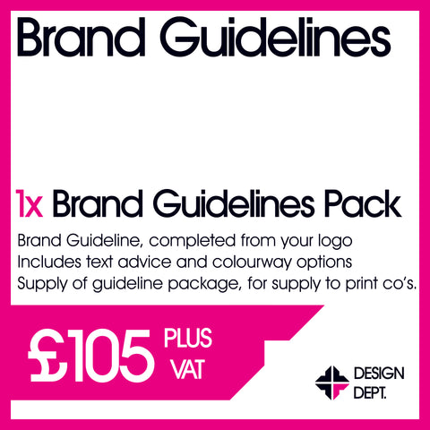 Design Dept. - Brand Guidelines Pack