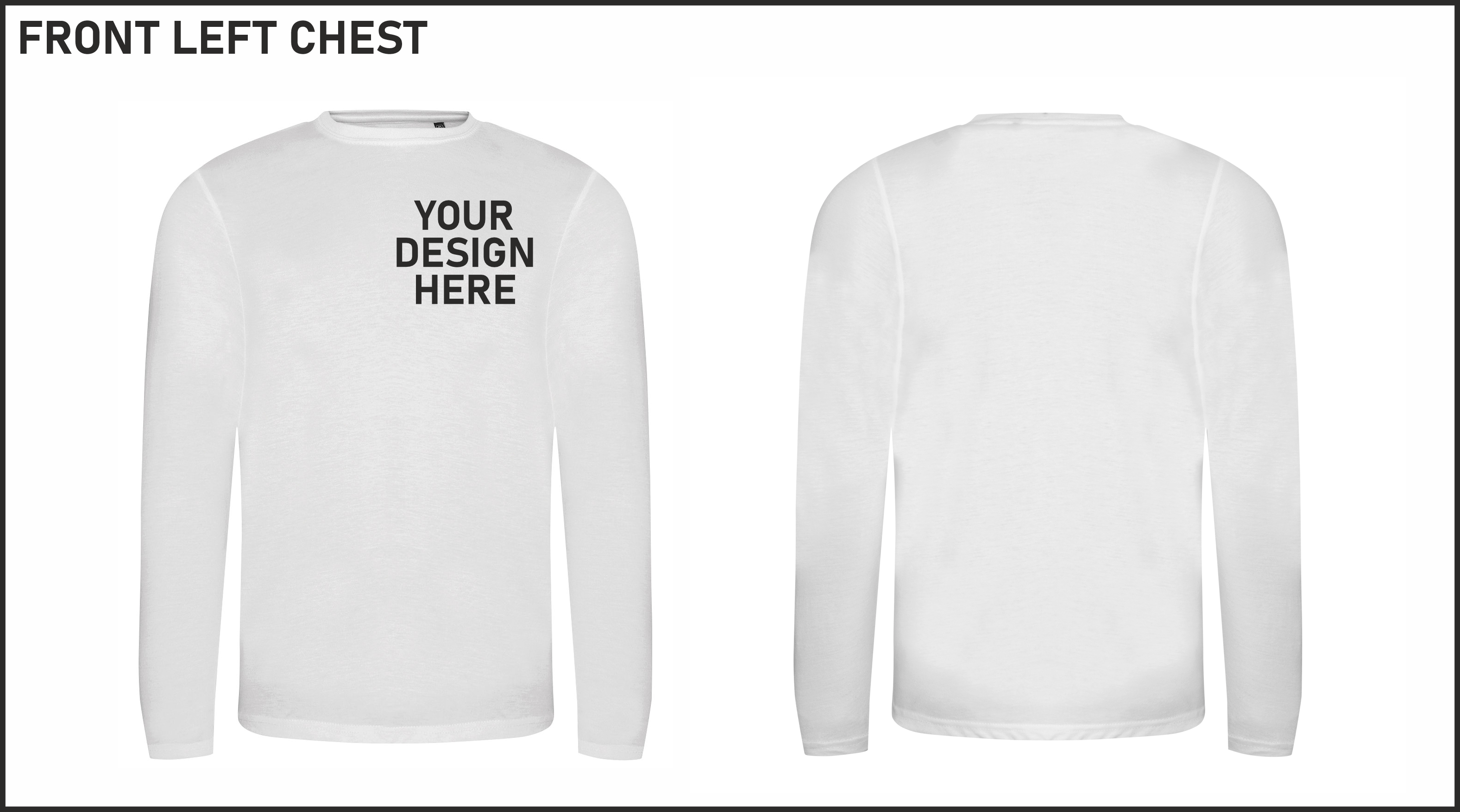 Front Left Chest Print