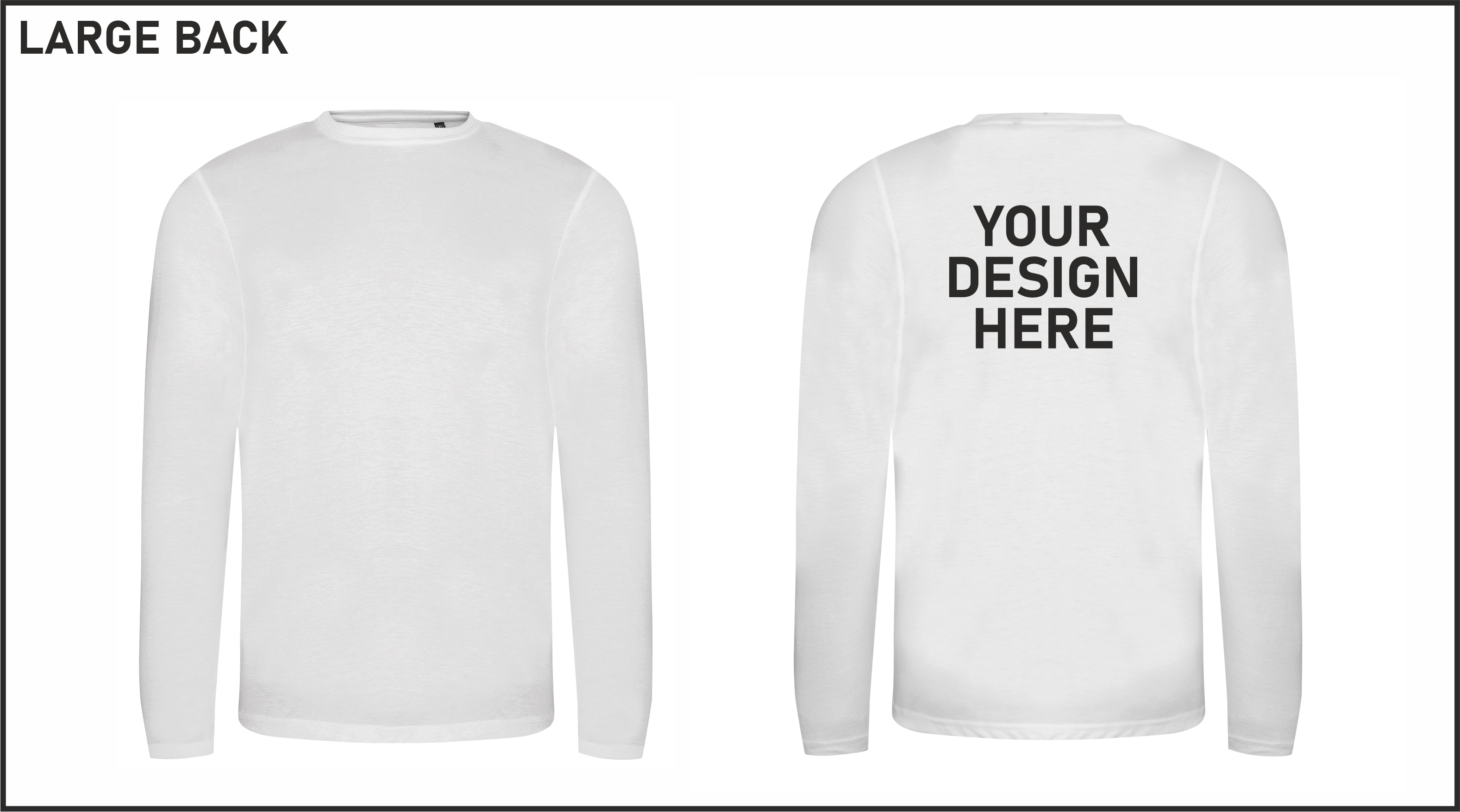 Large Back Print