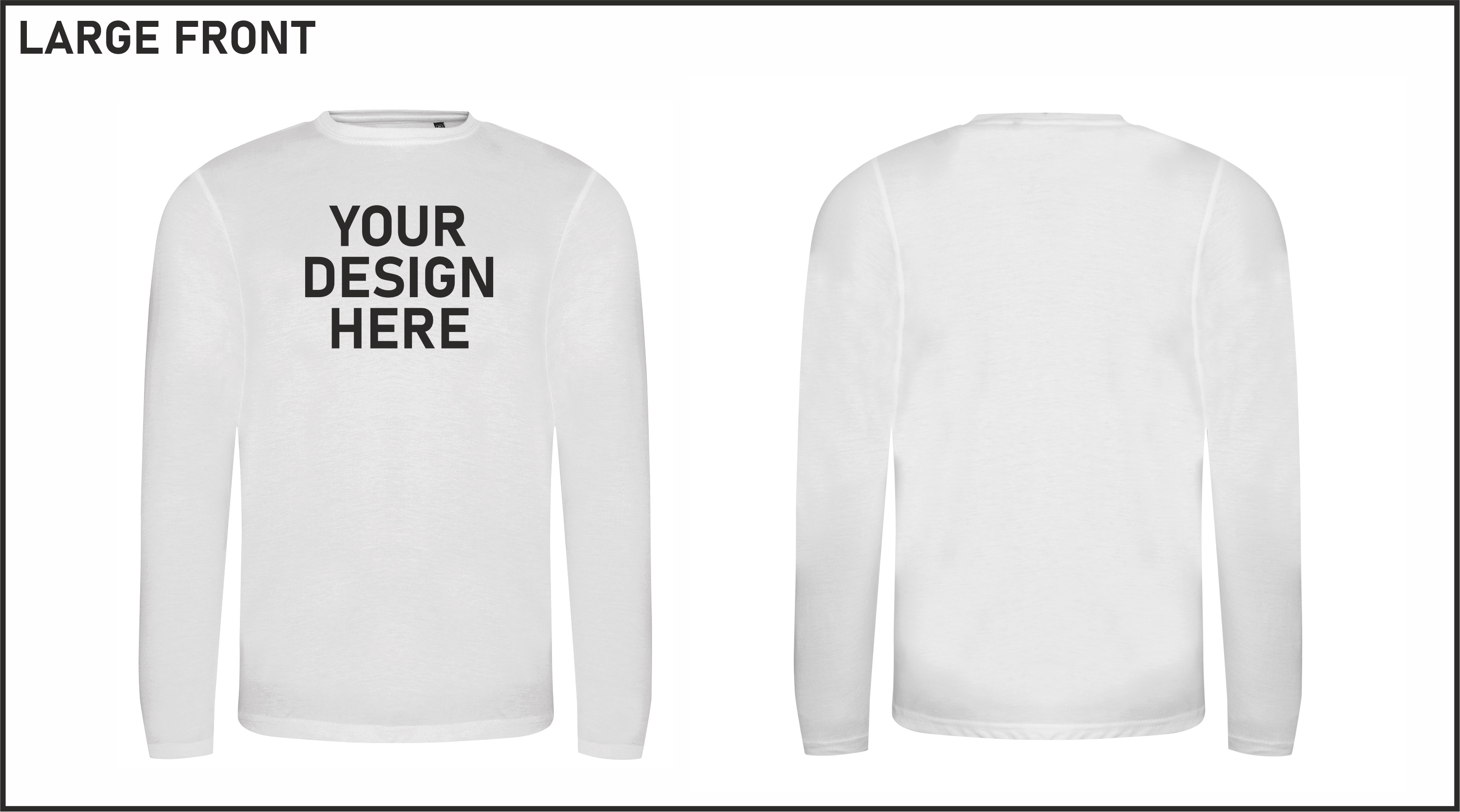Large Front Print