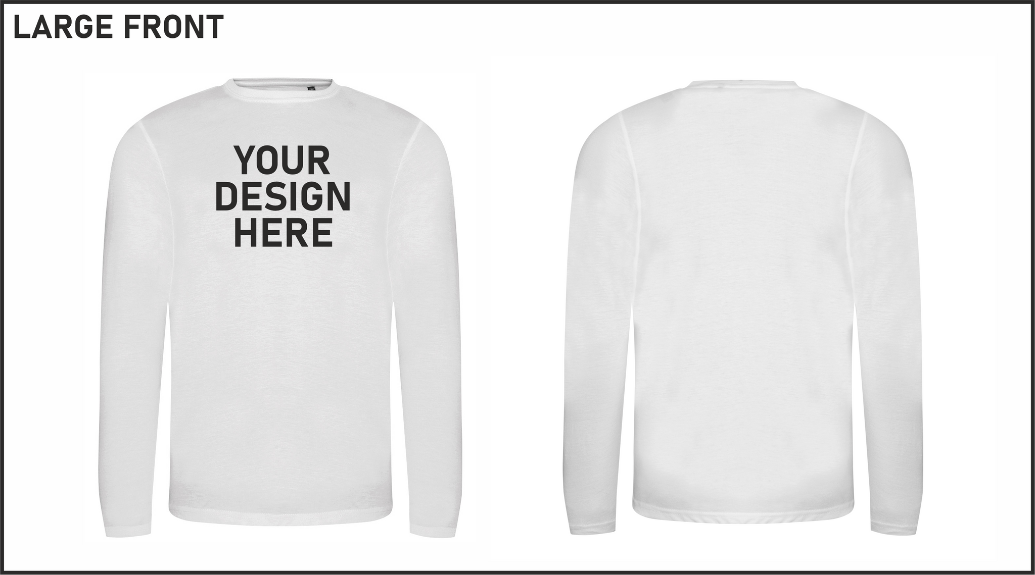 Large Front Print