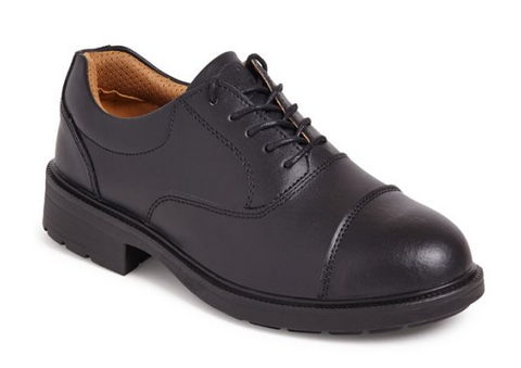 Sterling SS501CM Black Oxford Safety Shoe - Size 10 -CLEARANCE