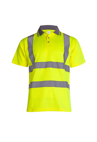 Basic Hi Viz Polo-Shirt