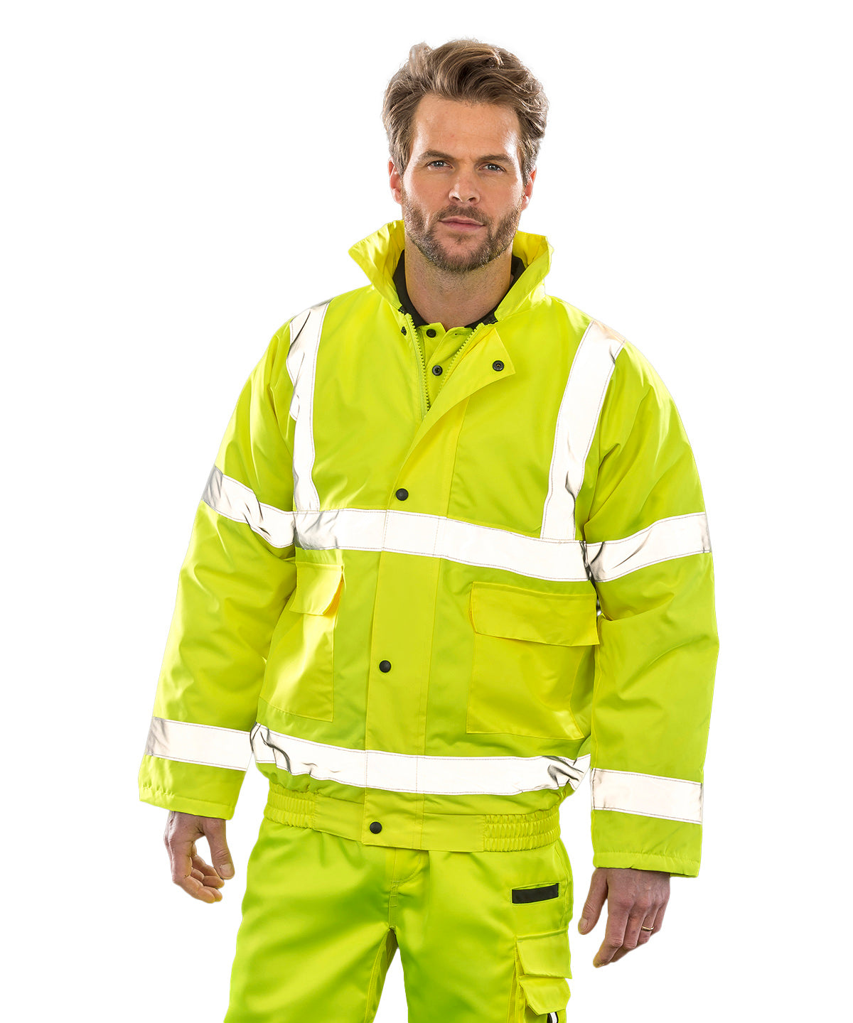 Base Hi Viz Bomber Jacket