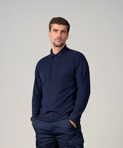 Base GRMNT Long Sleeve Polo