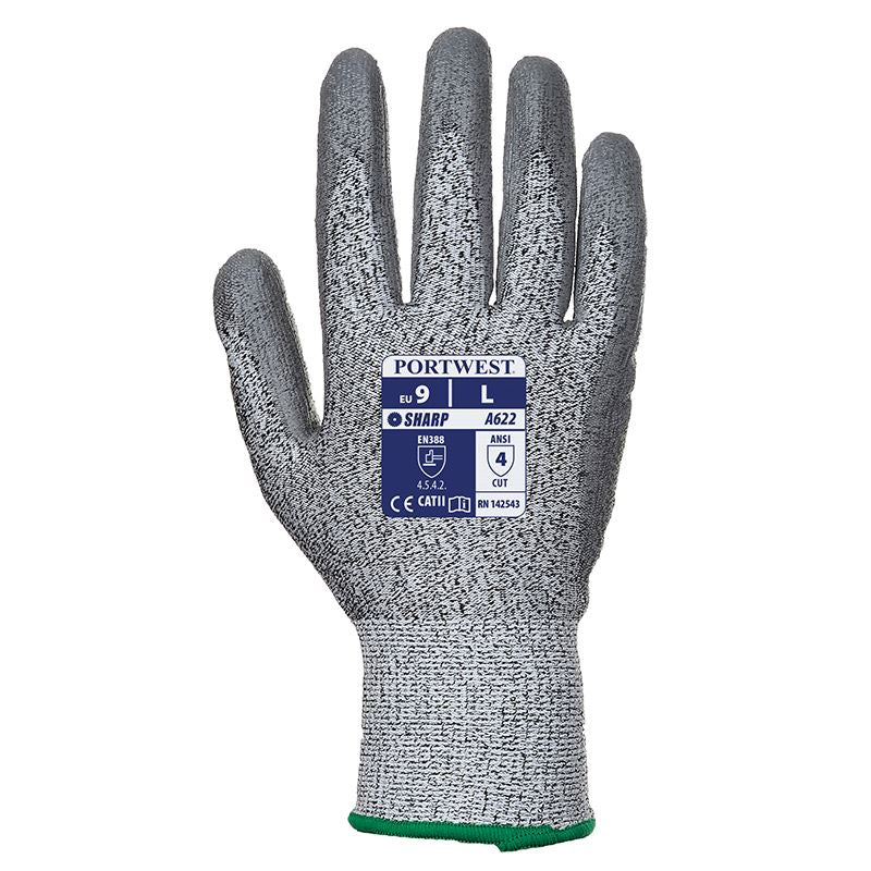 PW221 Cut 5 PU palm glove (A622)