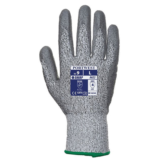 PW221 Cut 5 PU palm glove (A622)