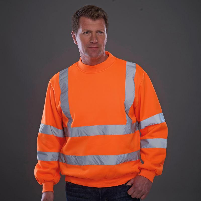 YK030 Hi-vis sweatshirt (HVJ510)