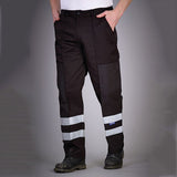 YK074 Reflective polycotton ballistic trousers (BS015T)