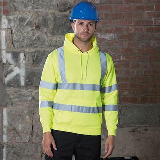 High-visibility hoodie